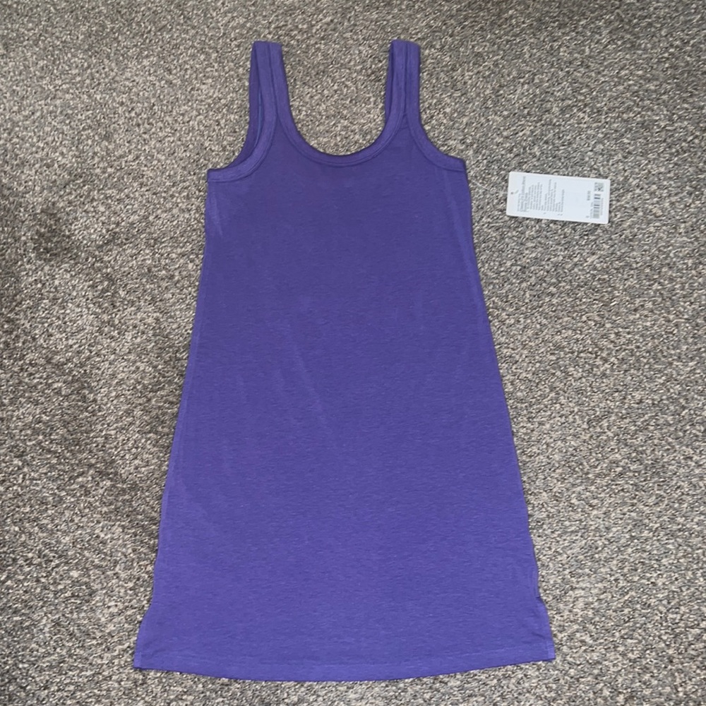 Lululemon classic fit cotton blend scoop dress. 0